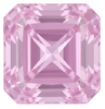 Chatham Lab Created Baby Pink Sapphire Gemstone – Square Radiant Cut – GEM Grade