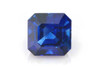 5.06 Carat Asscher Cut Blue Sapphire Gemstone – Vivid Intense, GIA Certified