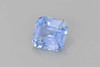 Asscher Cut Blue Sapphire Gemstone – Pale – 3.5 Carat, GIA Certified