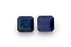 1.79 Carat Asscher Cut Blue Sapphire Gemstone – Vivid Intense, Matched Pair