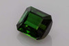 16.31 Carat Asscher Cut Green Tourmaline Gemstone, Vivid Intense
