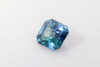 1.65 Carat Asscher Cut Teal Sapphire Gemstone – Vivid Intense Blue-Teal