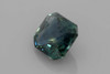 Asscher Cut Teal Sapphire Gemstone – Vivid Intense Green-Teal – 3.14 Carat, GIA Certified