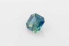 Asscher Cut Teal Sapphire Gemstone, 1.15 Carat – Vivid Intense Blue-Teal