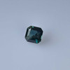 Asscher Cut Teal Sapphire Gemstone – 2.09 Carat, Vivid Intense Green-Teal, Unheated, GIA Certified