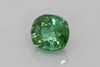 5.83 Carat Cushion Green Tourmaline Gemstone, Vivid Intense