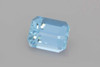 Octagon Cut Aquamarine Gemstone 3.13 Carat Vivid Rich