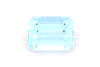Octagon Cut Aquamarine Gemstone 12.24 Carat Vivid Rich