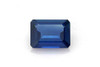 Octagon Cut Blue Sapphire Gemstone 4.18 Carat Vivid Intense