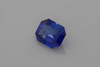 1.65 Carat Octagon Cut Blue Sapphire Gemstone, Vivid Intense