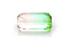 Octagon Cut Bicolor Tourmaline Gemstone – 16.72 Carat, Multi Colour