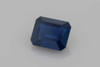 Octagon Cut Blue Sapphire Gemstone 5.1 Carat Vivid Intense