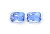 Octagon Cut Blue Sapphire Gemstone, 4.28 Carat – Medium Light, GIA Certified, Matched Pair