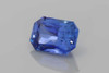 6.35 Carat Octagon Cut Blue Sapphire Gemstone, Medium Intense, GRS Certified