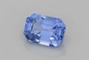 Octagon Cut Blue Sapphire Gemstone – 4.65 Carat, Light, GIA Certified