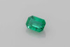 1.17 Carat Octagon Cut Emerald Gemstone, Medium Intense Green