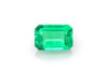 Octagon Cut Emerald Gemstone – Medium Intense Green – 0.59 Carat