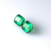Octagon Cut Emerald Gemstone – Medium Intense Green – 5.06 Carat, GIA Certified, Matched Pair