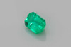 0.26 Carat Octagon Cut Emerald Gemstone, Vivid Intense Green