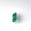 Octagon Cut Emerald Gemstone – Medium Intense Green – 1.88 Carat, Matched Pair