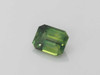 Vivid Intense Octagon Cut Green Sapphire Gemstone – 1.6 Carat, Unheated