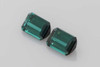 Octagon Cut Indicolite Blue Tourmaline Gemstone – Vivid Intense Blue-Teal – 2.39 Carat, Matched Pair