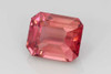Octagon Cut Pink Tourmaline Gemstone – Vivid Intense – 10.09 Carat