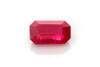 1.42 Carat Octagon Cut Ruby Gemstone – Vivid Intense Red, GIA Certified