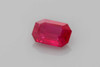 1.05 Carat Octagon Cut Ruby Gemstone – Vivid Intense Red, GIA Certified