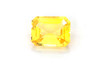 Octagon Cut Yellow Sapphire Gemstone, 4.56 Carat – Vivid Intense