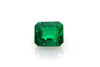 1.5 Carat Octagon Emerald Gemstone, Vivid Intense Green, GIA Certified