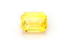 Octagon Cut Yellow Sapphire Gemstone – Vivid Intense – 2.03 Carat, GIA Certified