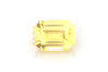 Vivid Intense Octagon Cut Yellow Sapphire Gemstone – 2.54 Carat, GIA Certified