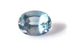 9.92 Carat Oval Aquamarine Gemstone, Medium Light Blue