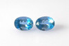 Oval Aquamarine Gemstone, 2.33 Carat – Deep Blue, Matched Pair