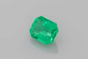 0.78 Carat Octagon Emerald Gemstone, Medium Intense Green