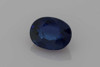Deep Oval Blue Sapphire Gemstone – 3.95 Carat, GIA Certified