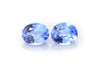 Light Oval Blue Sapphire Gemstone – 1.48 Carat, Matched Pair