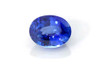 Oval Blue Sapphire Gemstone 5.48 Carat Vivid Intense