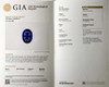 2.48 Carat Oval Blue Sapphire Gemstone, Deep, GIA Certified