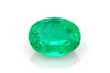 5.25 Carat Oval Emerald Gemstone, Vivid Rich Green, GIA Certified