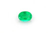 Oval Emerald Gemstone – 1.22 Carat, Medium Intense Green