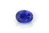 2.01 Carat Oval Blue Sapphire Gemstone – Vivid Intense, GIA Certified