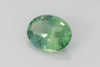 2.18 Carat Oval Green Sapphire Gemstone – Medium Light, Unheated, GIA Certified