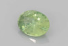 4.09 Carat Oval Green Sapphire Gemstone – Medium Light, Unheated, GIA Certified