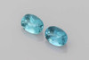 1.14 Carat Oval Indicolite Blue Tourmaline Gemstone – Medium Intense Blue-Teal, Matched Pair