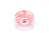 1.22 Carat Oval Padparadscha Sapphire Gemstone, Vivid Rich Orange-Peach, AIGS Certified