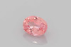 1.22 Carat Oval Padparadscha Sapphire Gemstone, Vivid Rich Orange-Peach, AIGS Certified