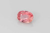 Oval Padparadscha Sapphire Gemstone 1.01 Carat Vivid Intense