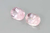 Oval Pink Morganite Gemstone, 3.65 Carat – Vivid Intense, Matched Pair